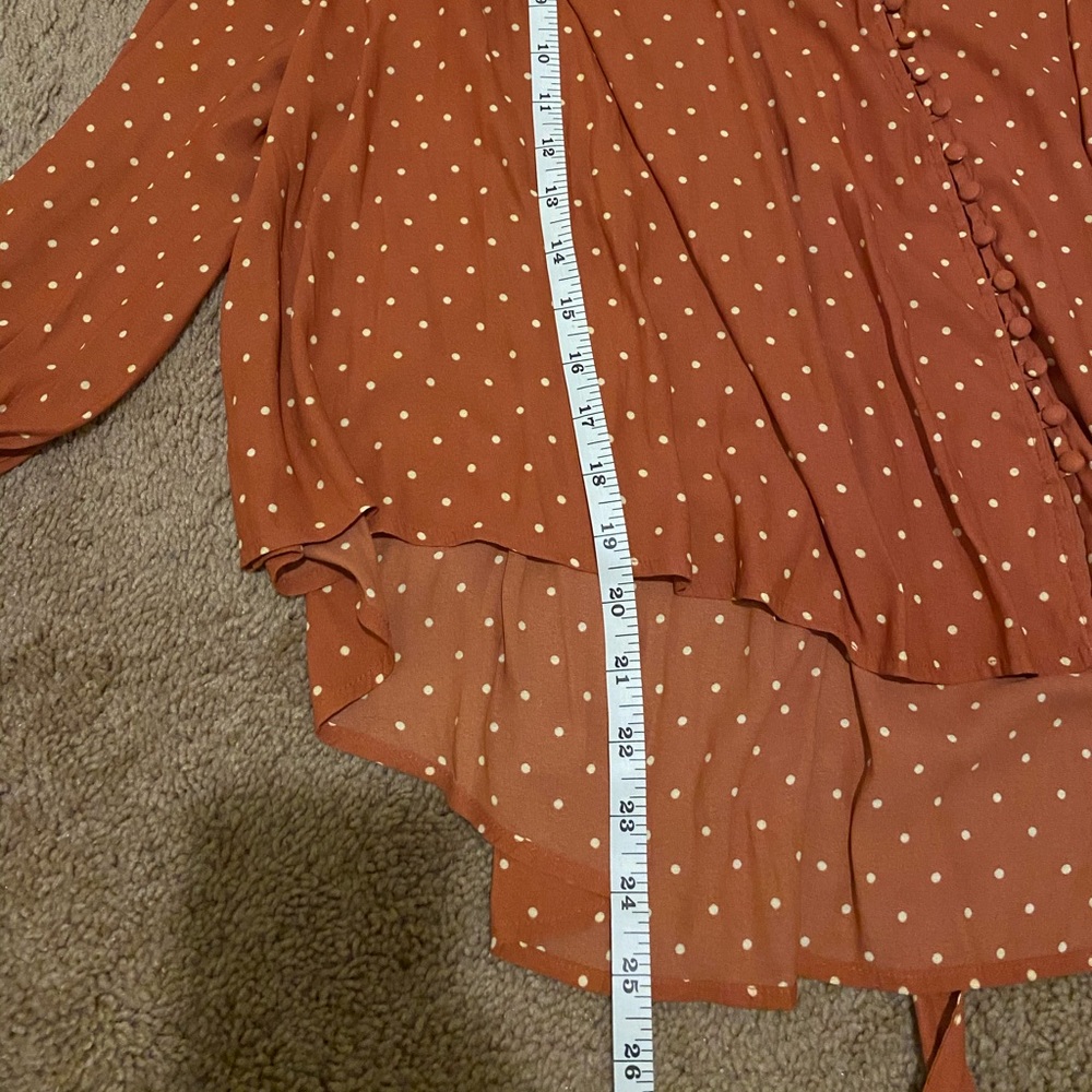 Free People Long Ruffle Sleeve - Picture 6 of 8